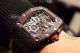 Copy Richard Mille Carbon Fibre Case W Black Rubber Strap Watch (8)_th.jpg